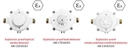 EXproofheatsmokedetector Explosion proof smoke and heat detector