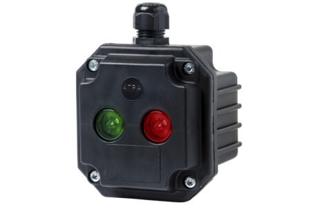 Atex 2 pole push button